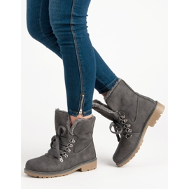 Super Me Botas quentes cinza 1