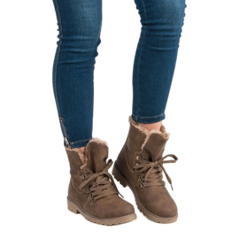 Super Me Botas quentes marrom 1