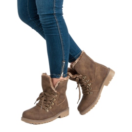 Super Me Botas quentes marrom 2