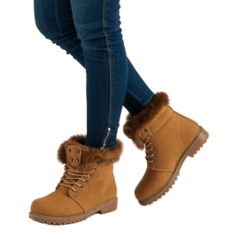 Queentina Caçadores de camelo com pele marrom 1