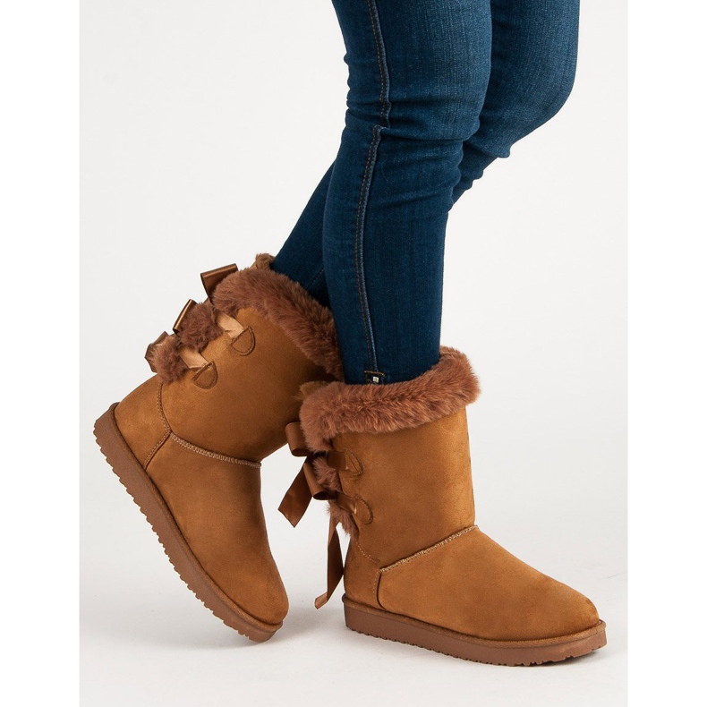 High Mukluki com arcos castanho 2