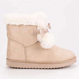 Mukluki bege elegante 2