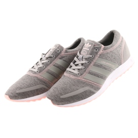 Adidas ORIGINALS Los Angeles W cinza rosa 3