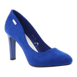 Sergio Leone Sapatos de camurça 1457 azul 1