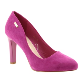 Sergio Leone Sapatos de camurça 1457 rosa 1