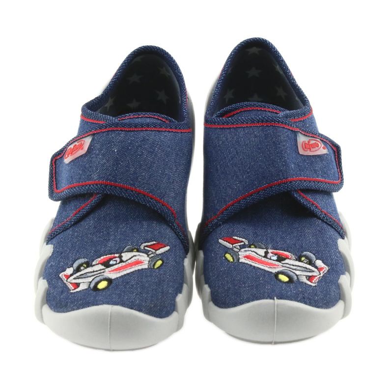 Chinelos de calçado infantil Befado 273X235 azul vermelho 3