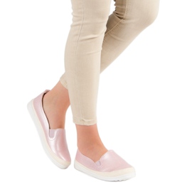 Slipons confortáveis rosa 1