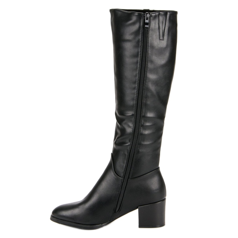 Groto Gogo Botas Pretas Clássicas preto 1