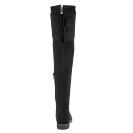 R'S Botas clássicas de joelho preto 1 R'S Botas clássicas de joelho preto 1
