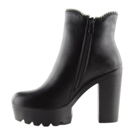 Botas plataforma pretas 123-30-1 pretas preto 1