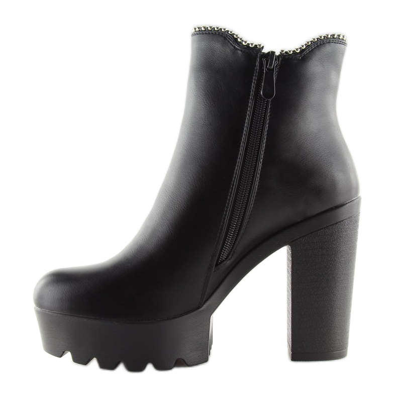 Botas plataforma pretas 123-30-1 pretas preto 1