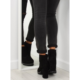 Botas pretas de salto alto 58-581 pretas preto 1