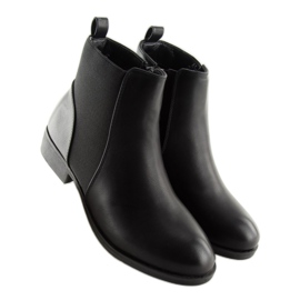 Botas pretas Chelsea para mulheres 3776 pretas preto 1