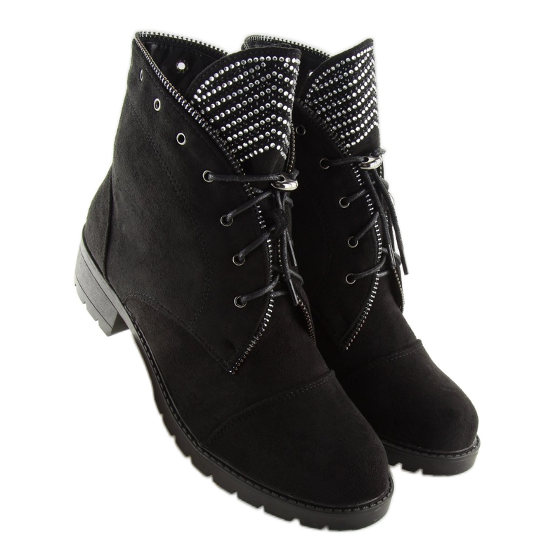 Trabalhadores negros para mulheres GF055 negros preto 2