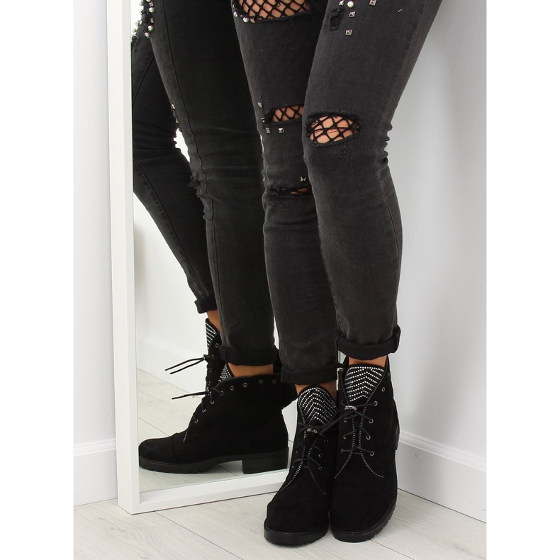 Trabalhadores negros para mulheres GF055 negros preto 1