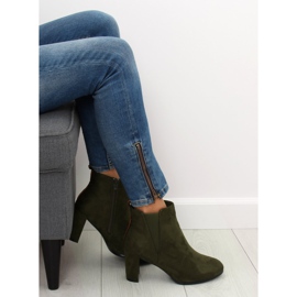 Botas verdes de salto alto A5580 Olive 1