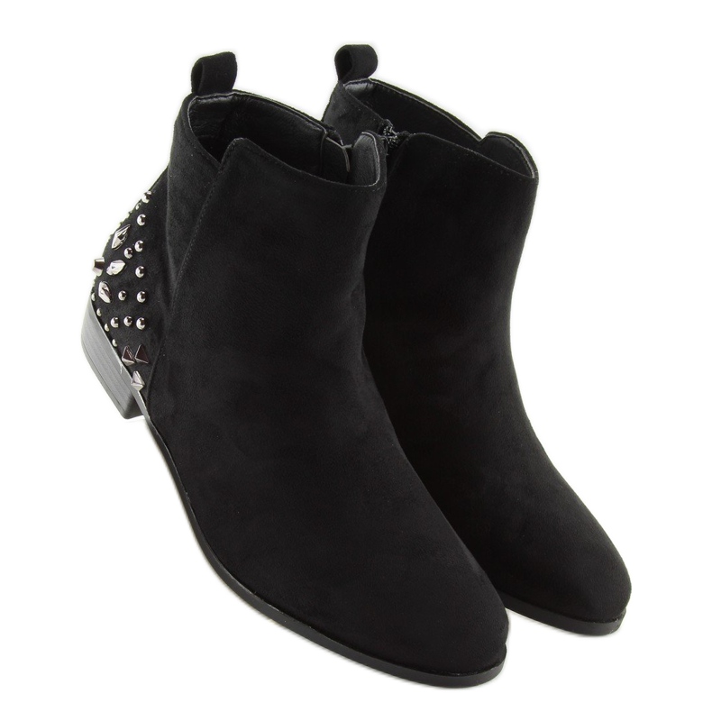 Botas Jodhpur pretas MB188-112 pretas preto 2