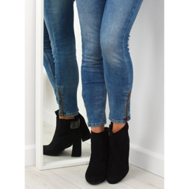 Botas pretas de salto alto Z199 pretas preto 1