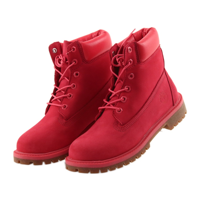 Timberland 6 INCH PREMIUM WATERPROOF vermelho 3