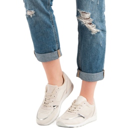 Jumex Calçados esportivos confortáveis castanho 1