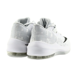 Tênis de basquete Nike Air Max Infuriate 2 branco branco 4