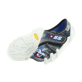 Chinelos de calçado infantil Befado 273X251 preto azul cinza vermelho 5