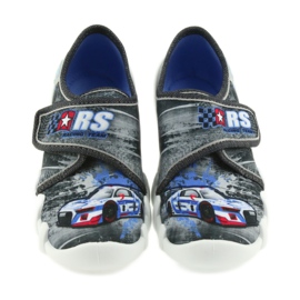 Chinelos de calçado infantil Befado 273X251 preto azul cinza vermelho 3