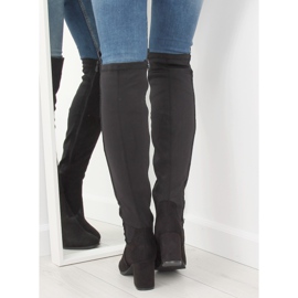 Preto Coxa salto alto 0-278 Preto II-GAT 2