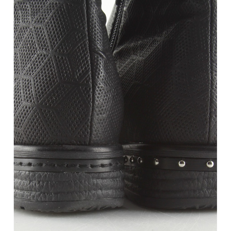 Botas pretas femininas 228-PG Black II-GAT preto 1