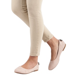 Bailarinas Vinceza confortáveis rosa 2