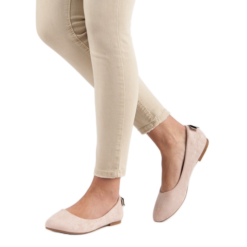 Bailarinas Vinceza confortáveis rosa 2