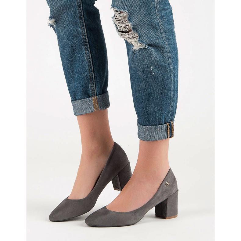 Bombas Classic VINCEZA cinza 1