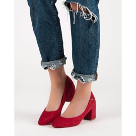 Bombas Classic VINCEZA vermelho 2