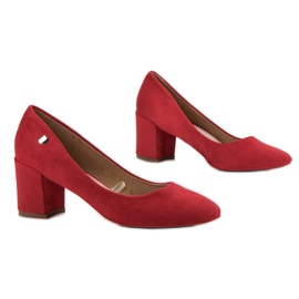 Bombas Classic VINCEZA vermelho 1