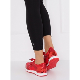 Tênis esportivos vermelhos 6241 Vermelho 2