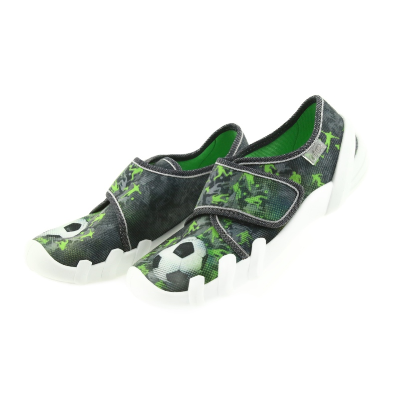 Befado calçados infantis chinelos tênis 273y231 cinza verde 3