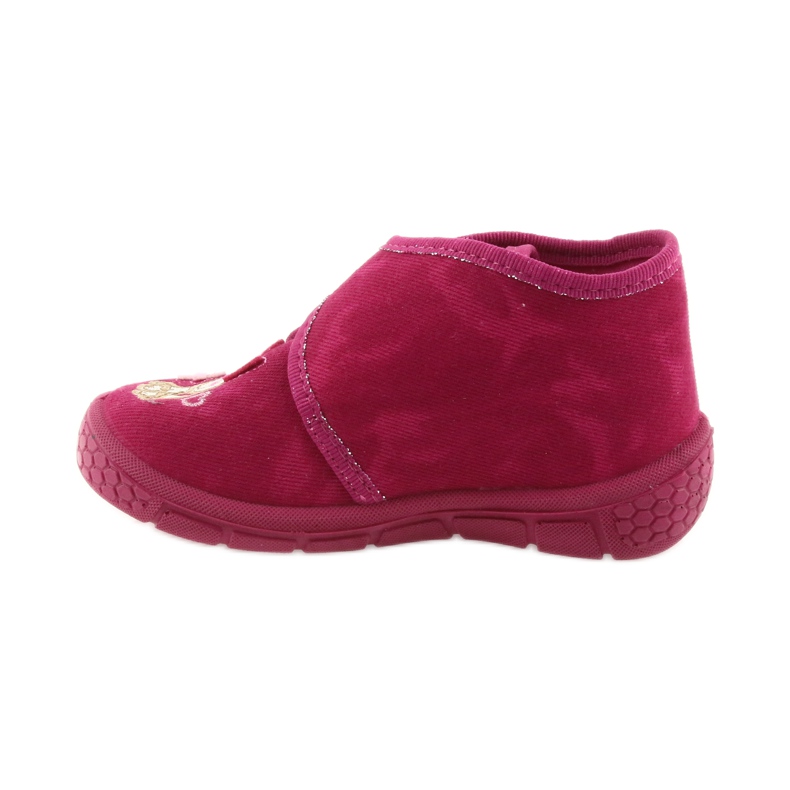 Chinelos de sapatos infantis rosa befado 529P026 2