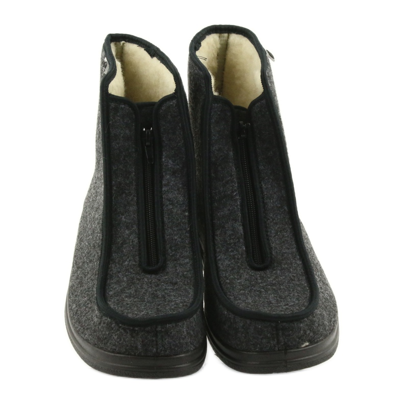 Sapatos masculinos Befado com chinelos quentes 996M004 cinza 4