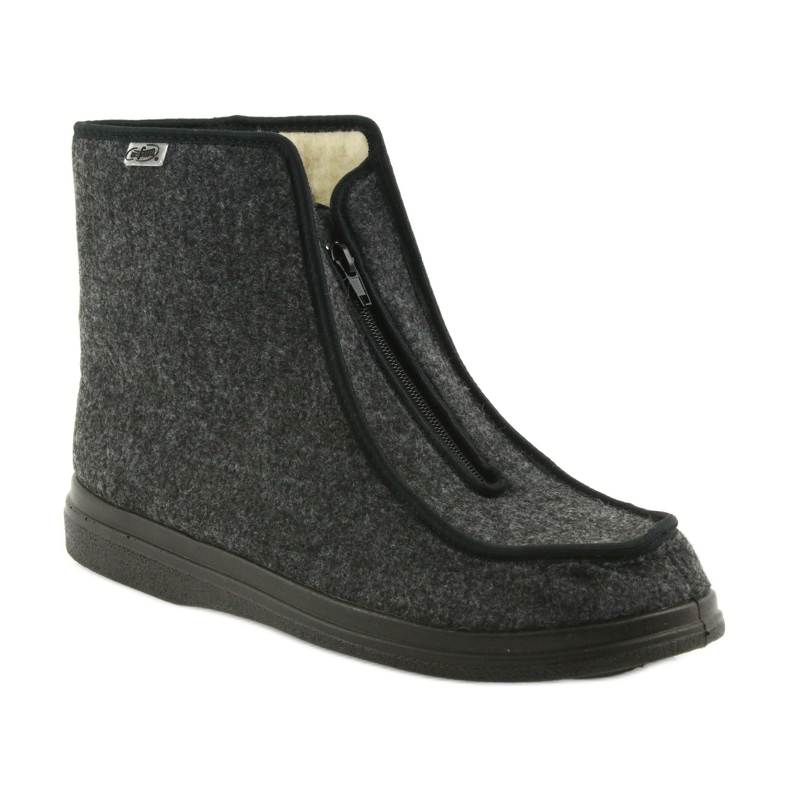 Sapatos masculinos Befado com chinelos quentes 996M004 cinza 1 Sapatos masculinos Befado com chinelos quentes 996M004 cinza 1