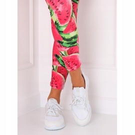 Calçados esportivos brancos ultraleves BY-069 1