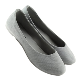 Bailarinas femininas cinza JX1018 Gray 1