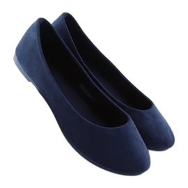 Bailarinas azul marinho feminino JX1018 Navy azul-marinho 1