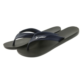 Sapatos masculinos Rider flip-flops azul marinho preto azul-marinho 4