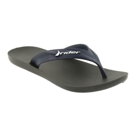 Sapatos masculinos Rider flip-flops azul marinho preto 1