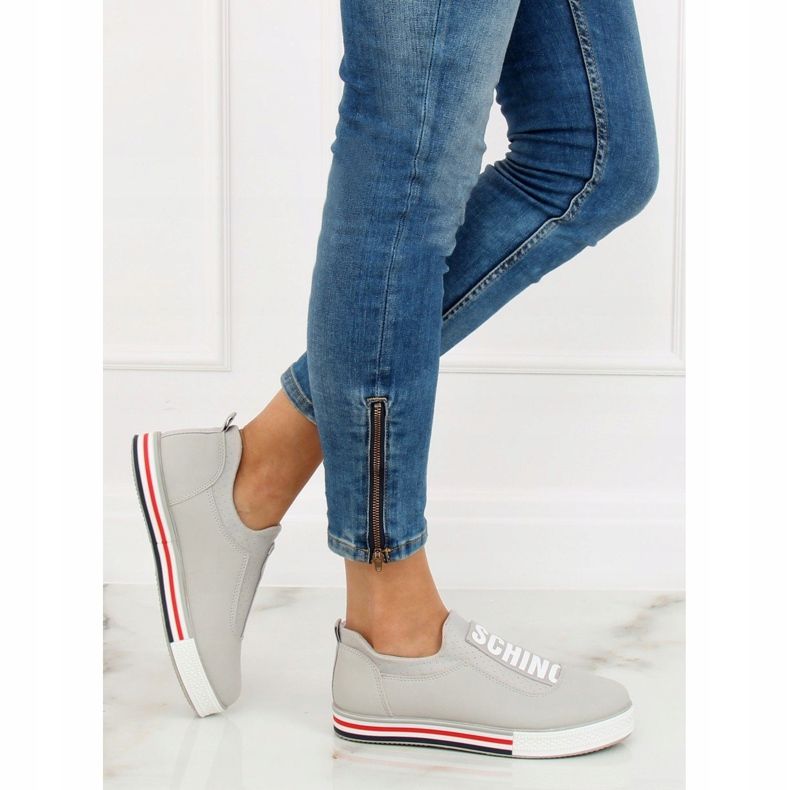 Tênis cinza feminino cinza NB269P cinza 1