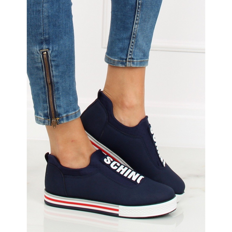 Tênis feminino azul marinho NB269P Navy 1