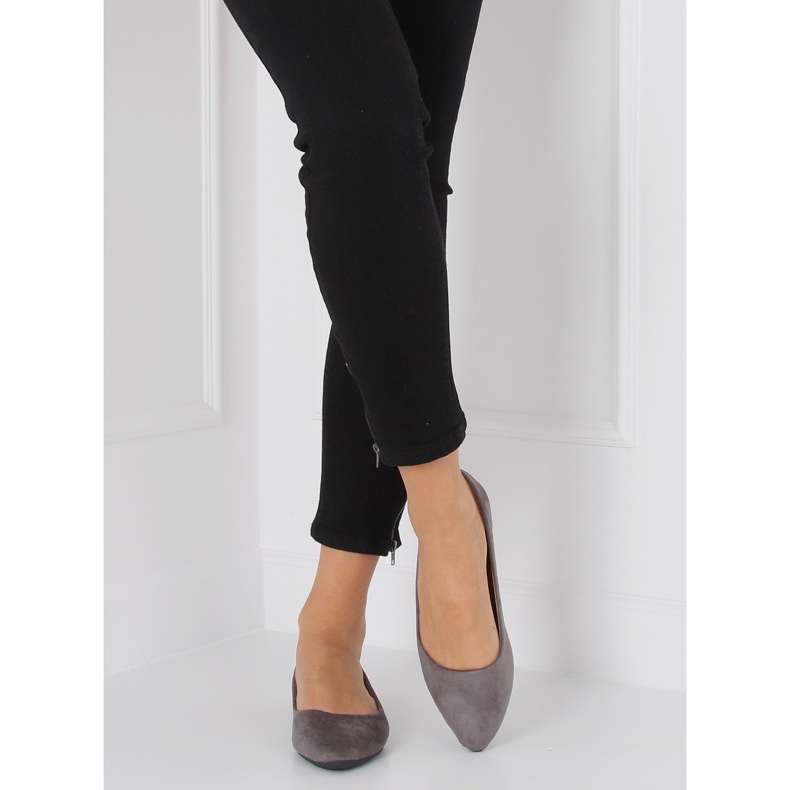 Nariz cinza amêndoa das bailarinas WD39P cinza 2