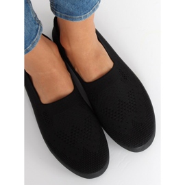 Tênis preto perfurado JX63P preto 1