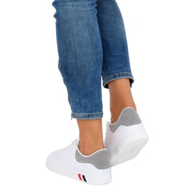 Tênis feminino branco e cinza BL147P cinza 1