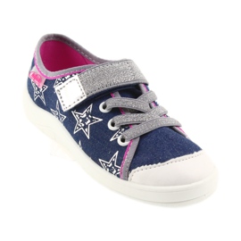 Sapatos infantis Befado, chinelos, tênis 251X113 cinza rosa azul marinho 2